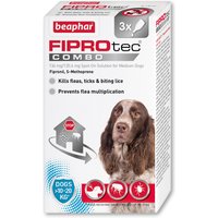 Beaphar FIPROtec COMBO for Medium Dogs 3 Pack