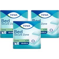 Bed Incontinence Bed Pads Secure Zone Super 60x90 26 Pack