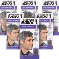 Just For Men Touch of Grey Hair Dye Medium Brown T-35
