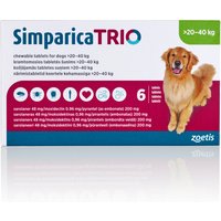 Simparica Trio Chewable Tablets for Dogs