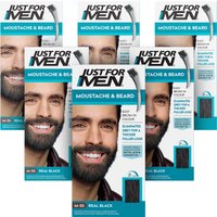 Just For Men Moustache & Beard Real Black Hair Dye M-55