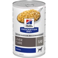 Hills Prescription Diet l/d Liver Care Wet Dog Food 12x370g Can