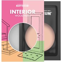 Rust-Oleum Orange Satinwood Interior Wood Paint - Coral 10ml