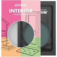 Rust-Oleum Green Satinwood Interior Wood Paint - Deep Sea 10ml