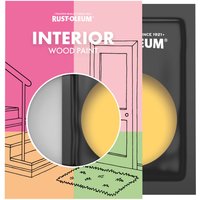 Rust-Oleum Yellow Satinwood Interior Wood Paint - Lemon Jelly 10ml