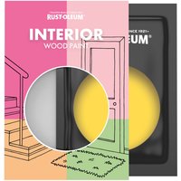 Rust-Oleum Yellow Satinwood Interior Wood Paint - Lemon Sorbet 10ml