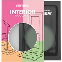 Rust-Oleum Green Satinwood Interior Wood Paint - Serenity 10ml