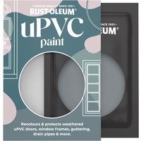 Rust-Oleum Grey Matt uPVC Paint - Marine Grey 10ml