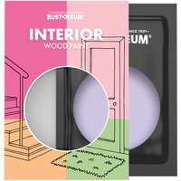 Rust-Oleum Purple Gloss Interior Wood Paint - Violet Macaroon 10ml