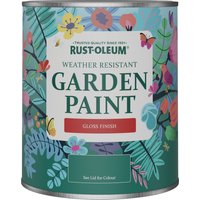 Rust-Oleum Red Gloss Finish Garden Paint - Siena 750ml