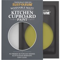 Rust-Oleum Green Matt Finish Kitchen Cupboard Paint - Pickled Olive 10ml
