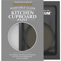 Rust-Oleum Brown Satin Finish Kitchen Cupboard Paint - Fallow 10ml