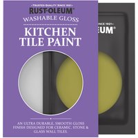 Rust-Oleum Green Gloss Kitchen Tile Paint - Pickled Olive 10ml