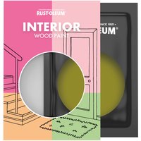 Rust-Oleum Green Satinwood Interior Wood Paint - Pickled Olive 10ml
