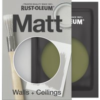 Rust-Oleum Washable Green Matt Wall Paint - Jasper 10ml