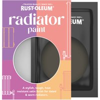 Rust-Oleum Brown Satin Radiator Paint - Fallow 10ml