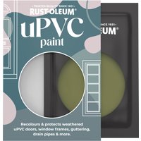 Rust-Oleum Green Satin uPVC Paint - Jasper 10ml