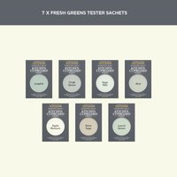 Kitchen Cupboard Paint Samples - Fresh Greens Tester Box
