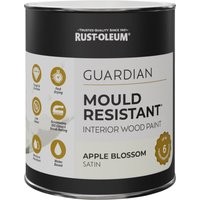 Guardian Mould Resistant Green Satinwood Interior Wood Paint - Apple Blossom 750ml