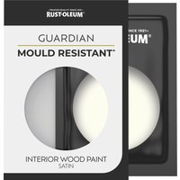 Guardian Mould Resistant White Satinwood Interior Wood Paint - Porcelain 10ml