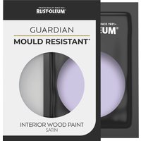Guardian Mould Resistant Purple Satinwood Interior Wood Paint - Violet Macaroon 10ml