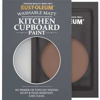 Rust-Oleum Red Matt Finish Kitchen Cupboard Paint - Faded Ember 10ml