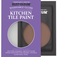 Rust-Oleum Red Gloss Kitchen Tile Paint - Faded Ember 10ml