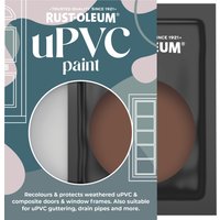 Rust-Oleum Red Satin uPVC Paint - Faded Ember 10ml