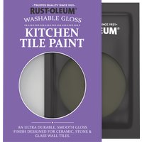 Rust-Oleum Green Gloss Kitchen Tile Paint - Wallington 10ml