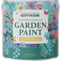 Rust-Oleum Green Matt Finish Garden Paint - Greencroft 2.5L