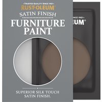 Rust-Oleum Brown Satin Furniture Paint - Coffee Bean 10ml