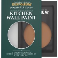 Rust-Oleum Beige Kitchen Wall & Ceiling Paint - Oatfield 10ml