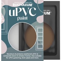 Rust-Oleum Brown Matt uPVC Paint - Chester 10ml