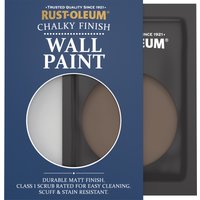 Rust-Oleum Chalky Finish Brown Wall & Ceiling Paint - Coffee Bean 10ml