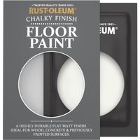 Floor Wood & Concrete Paint, Chalky Finish - STEAMED MILK 10ml