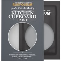 Rust-Oleum Grey Matt Finish Kitchen Cupboard Paint - Mid Anthracite 10ml