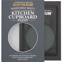 Rust-Oleum Black Matt Finish Kitchen Cupboard Paint - Black Sand 10ml