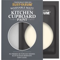 Rust-Oleum Beige Matt Finish Kitchen Cupboard Paint - Clotted Cream 10ml