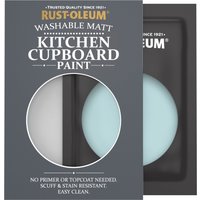 Rust-Oleum Blue Matt Finish Kitchen Cupboard Paint - Little Cyclades 10ml