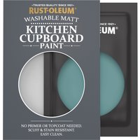 Rust-Oleum Green Matt Finish Kitchen Cupboard Paint - Peacock Suit 10ml