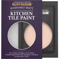 Rust-Oleum Orange Matt Kitchen Tile Paint - Coral 10ml