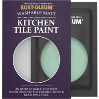 Rust-Oleum Green Matt Kitchen Tile Paint - Wanderlust 10ml