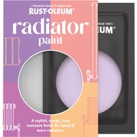 Rust-Oleum Purple Matt Radiator Paint - Violet Macaroon 10ml