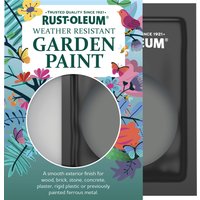 Rust-Oleum Grey Matt Finish Garden Paint - Torch Grey 10ml