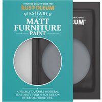 Rust-Oleum Grey Matt Furniture Paint - Marine Grey 10ml