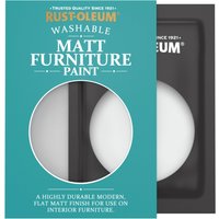 Rust-Oleum Grey Matt Furniture Paint - Monaco Mist 10ml