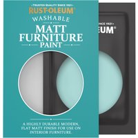 Rust-Oleum Blue Matt Furniture Paint - Teal 10ml