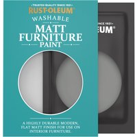 Rust-Oleum Grey Matt Furniture Paint - Torch Grey 10ml