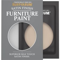 Rust-Oleum Brown Satin Furniture Paint - Salted Caramel 10ml