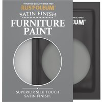 Rust-Oleum Grey Satin Furniture Paint - Torch Grey 10ml
